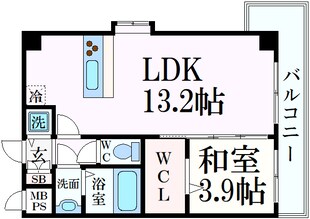 甲子園駅 徒歩9分 1階の物件間取画像